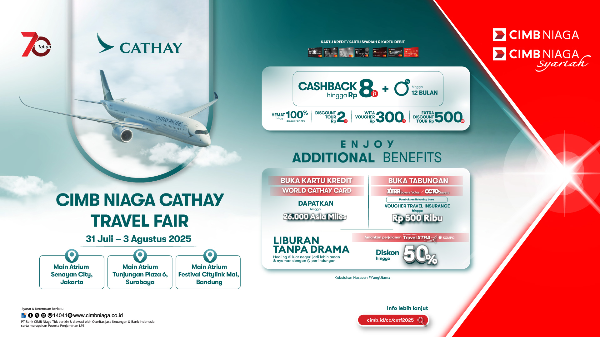 CATHAY PACIFIC TRAVEL FAIR 2025!-banner