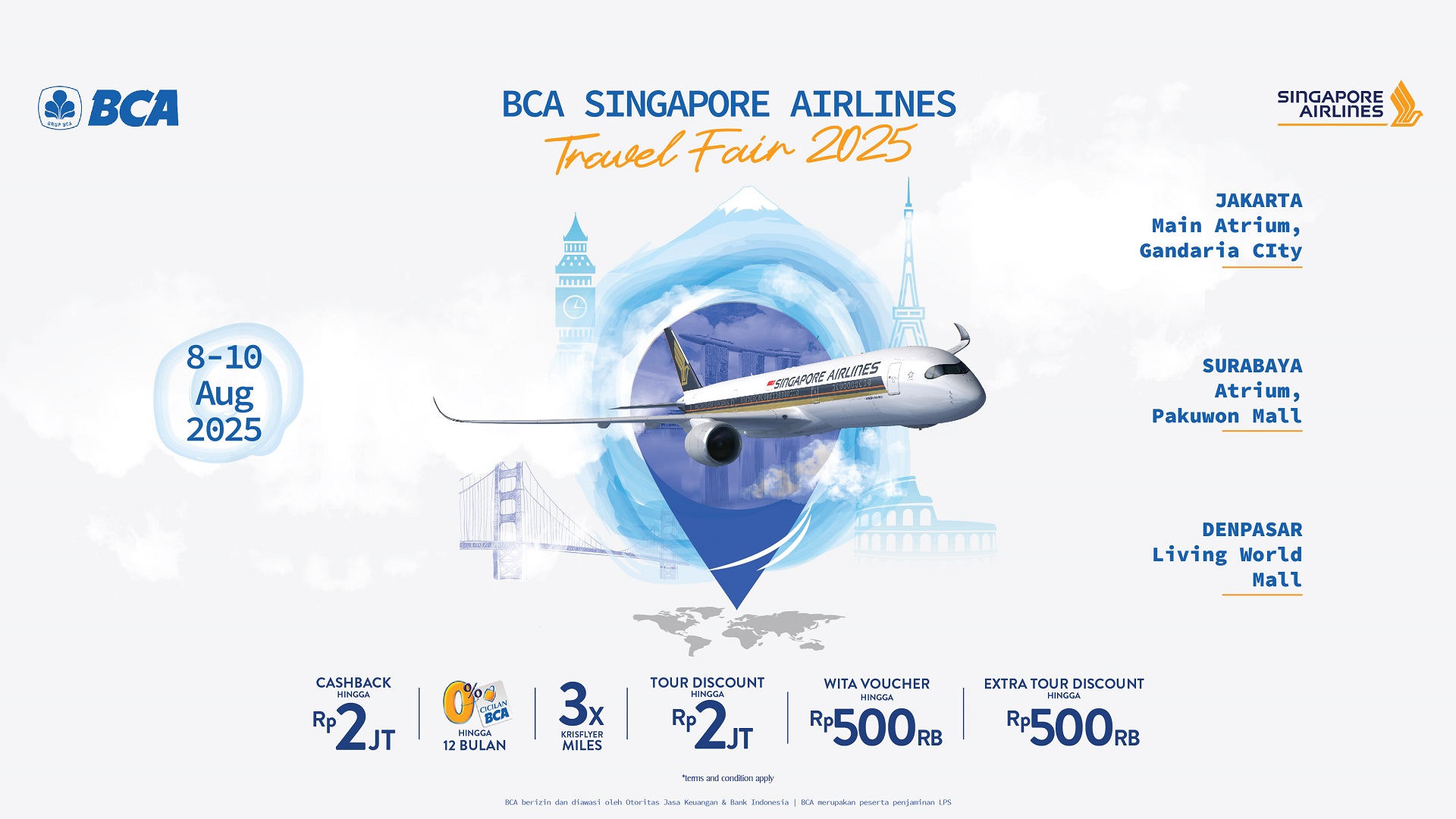 SINGAPORE AIRLINES TRAVEL FAIR 2025!-banner