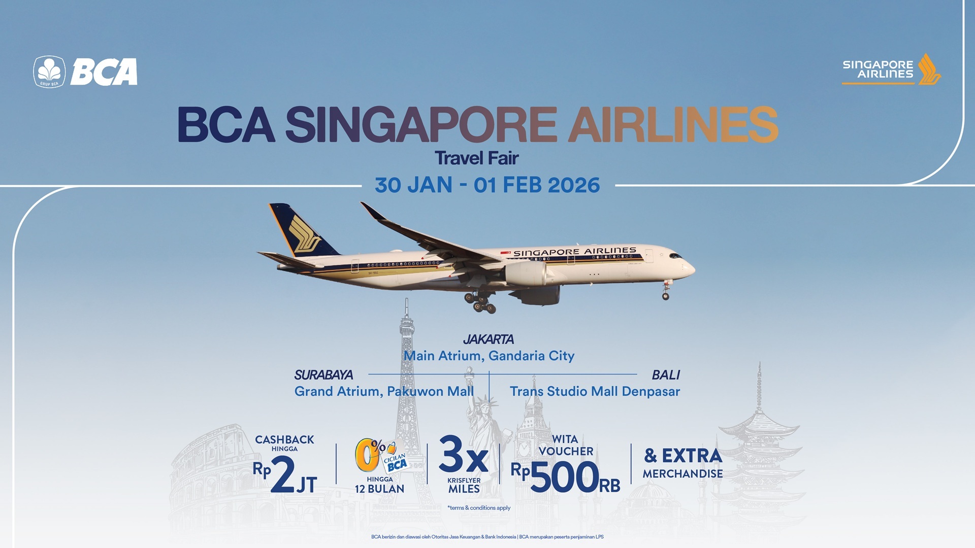 SINGAPORE AIRLINES TRAVEL FAIR 2026!-banner